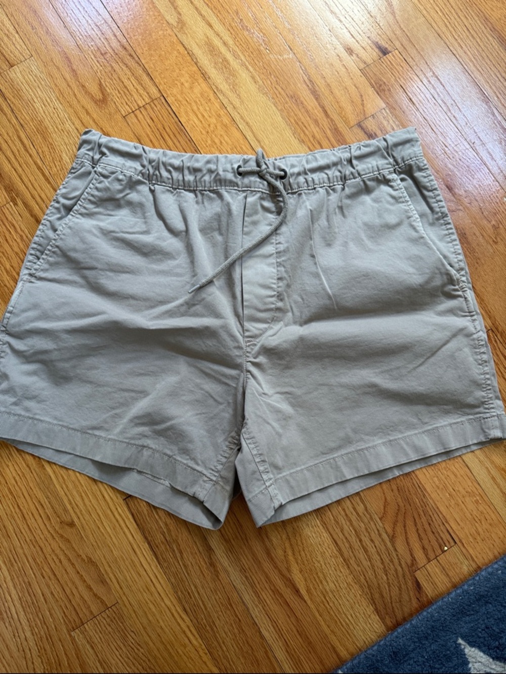 American Eagle Outfitters Men's Drawstring Shorts - Light Beige